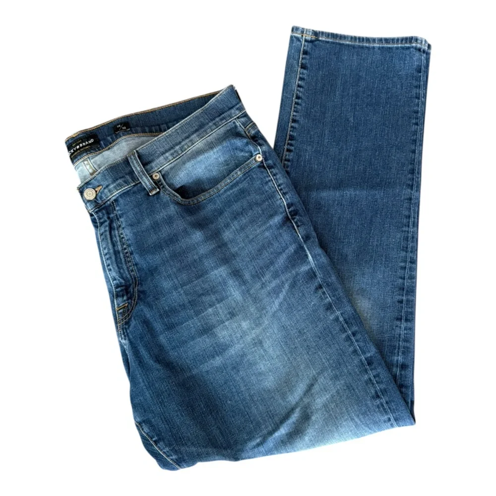 Lucky Brand Men’s Athletic Slim Straight Leg Jeans Size 38W x 32L Relaxed Fit